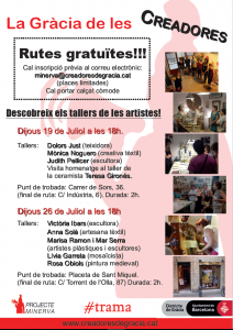 RUTES MINERVA JULIOL 2018