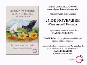 INVITACIÓ 25 DE NOVEMBRE